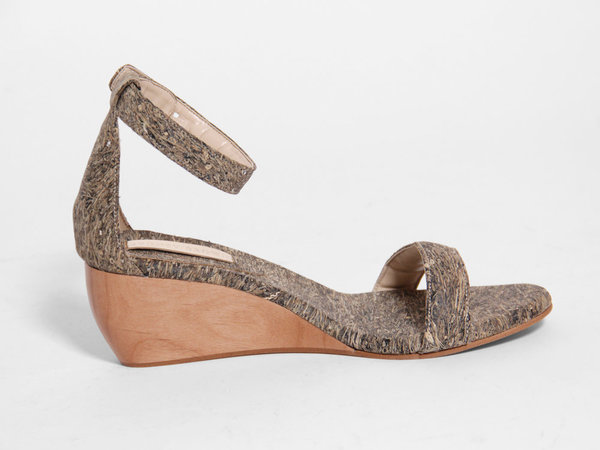 Sydney Brown Wedge Sandal - Tawny/Natural Sydney Brown Wedge Sandal - Tawny/Natural