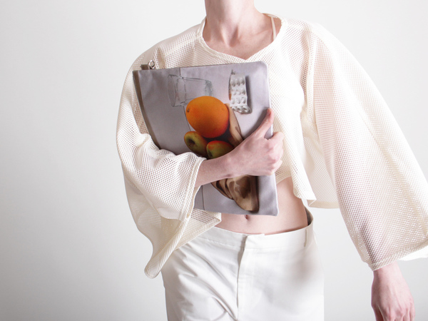 A'N'D Still Life Clutch - Fruits & Pill A'N'D Still Life Clutch - Fruits & Pill