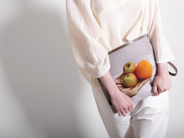 A'N'D Still Life Clutch - Fruits & Pill A'N'D Still Life Clutch - Fruits & Pill