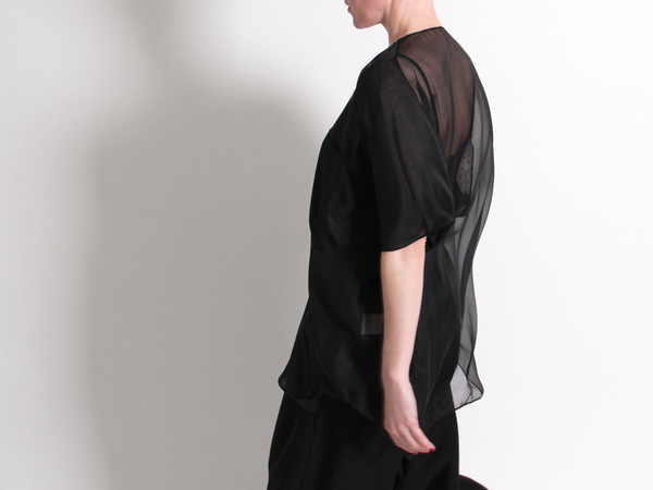 Berenik Oversized Pocket Top - Black Berenik Oversized Pocket Top - Black