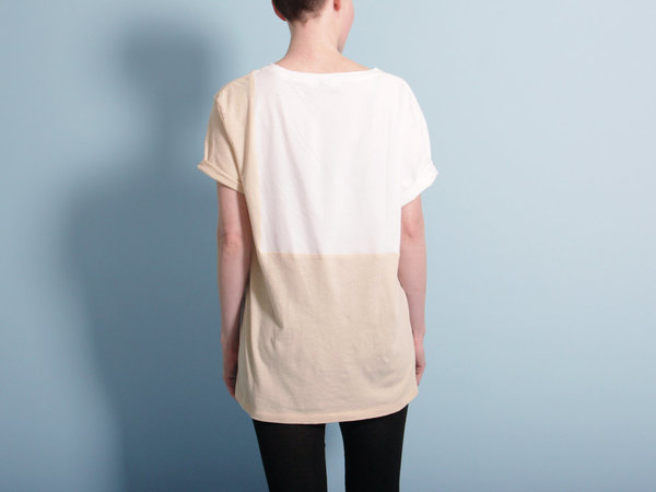 Correll Correll Ecke T-Shirt - Natural/White Correll Correll Ecke T-Shirt - Natural/White