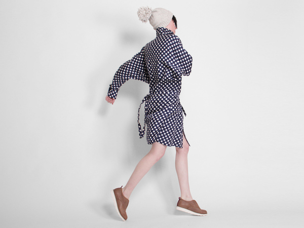 ffiXXed Collar Dress - Blue/White Check ffiXXed Collar Dress - Blue/White Check