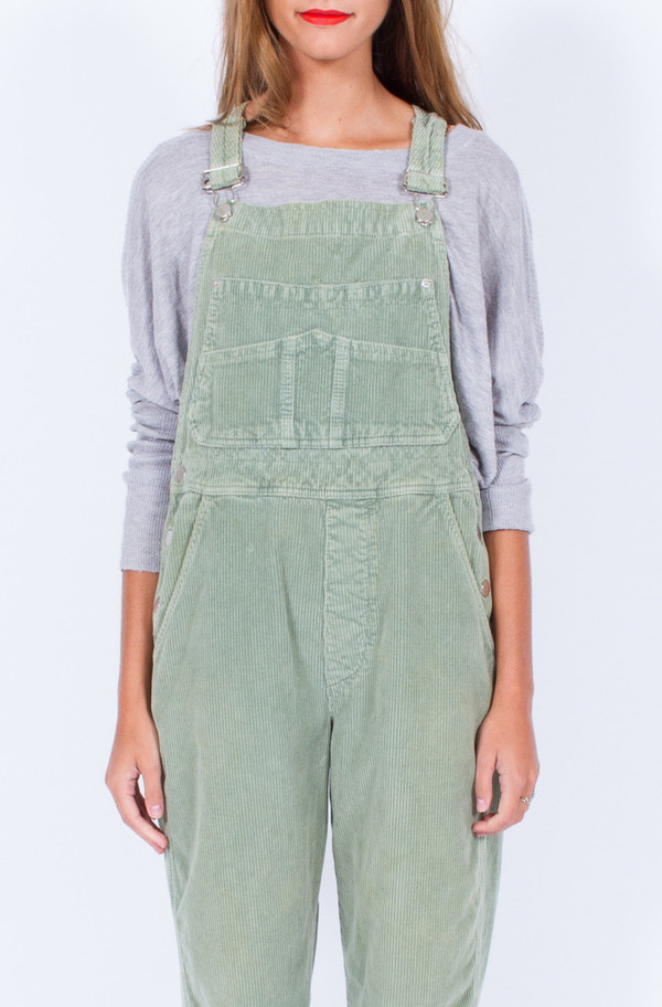 SAGE CORDUROY OVERALLS (SMALL) SAGE CORDUROY OVERALLS (SMALL)
