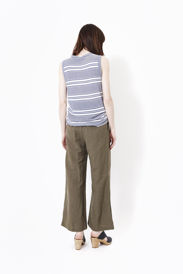 JENNI KAYNE Cashmere Jersey Striped Shell JENNI KAYNE Cashmere Jersey Striped Shell