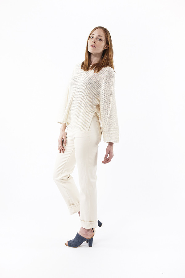 Line Charlie Sweater in Marshmallow Line Charlie Sweater in Marshmallow