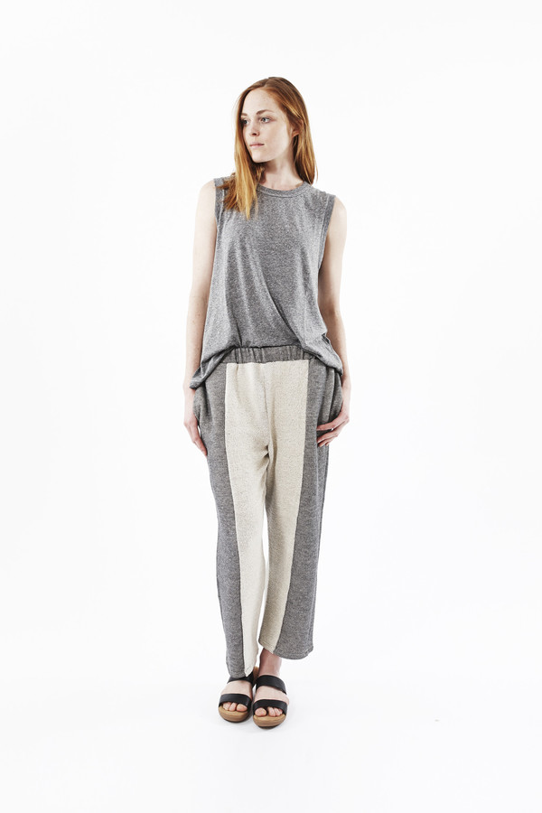 REIF HAUS Contra Lounge Pant in Heather Grey REIF HAUS Contra Lounge Pant in Heather Grey