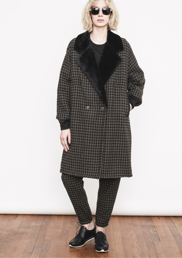 Berenik PANTS HOUNDSTOOTH TWEED PANT Berenik PANTS HOUNDSTOOTH TWEED PANT
