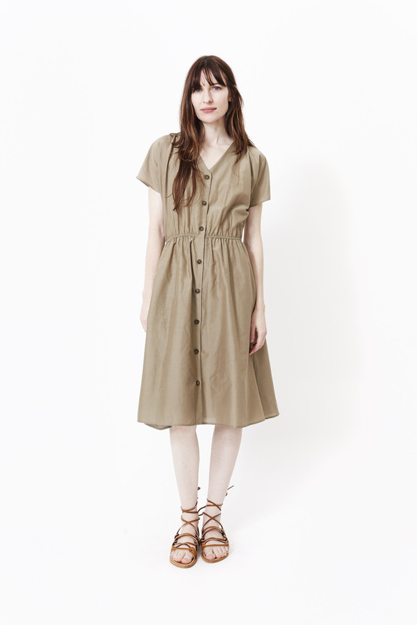 LA ROBE The Poppy Dress in Khaki LA ROBE The Poppy Dress in Khaki