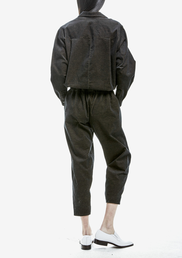 Berenik Jumpsuit Reverse Cird - Black Mottled Berenik Jumpsuit Reverse Cird - Black Mottled