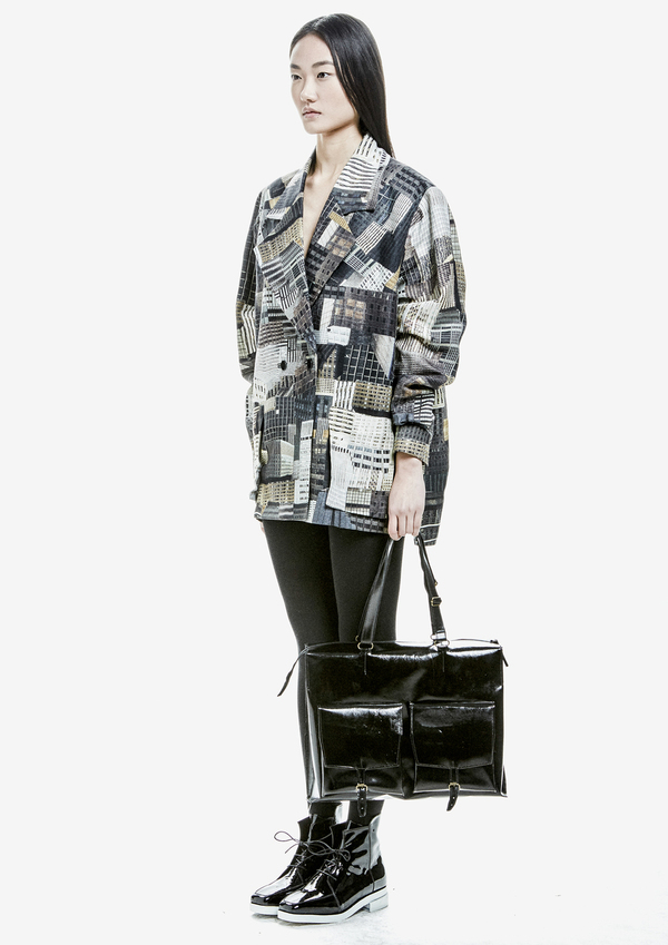 Berenik Bag Leather - Black Matt Berenik Bag Leather - Black Matt