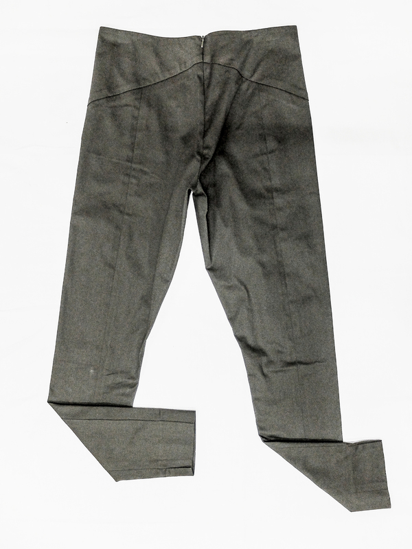 Berenik Skinny High Waist Stretch Trousers, Dark Gray Berenik Skinny High Waist Stretch Trousers, Dark Gray