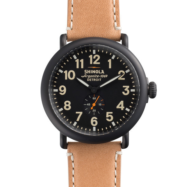 Shinola Detroit The Runwell 47mm - Black Dial Shinola Detroit The Runwell 47mm - Black Dial
