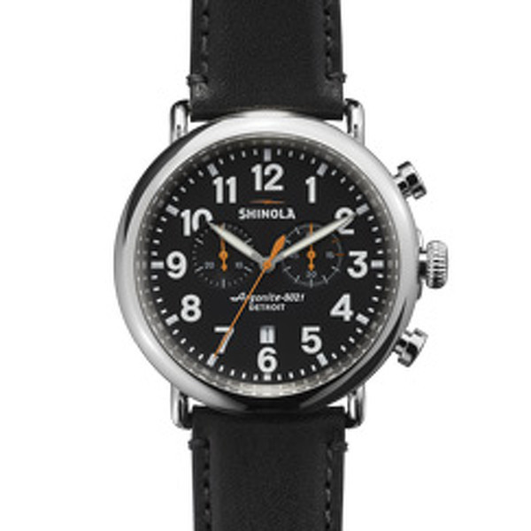 Shinola Detroit - The Runwell Chrono 47mm - Matte Black Dial Shinola Detroit - The Runwell Chrono 47mm - Matte Black Dial