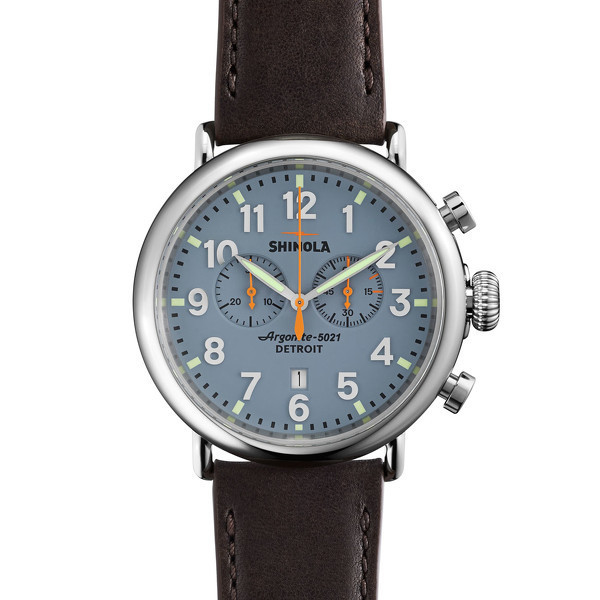 Shinola Detroit The Runwell Chrono 47mm - Slate Blue Dial Shinola Detroit The Runwell Chrono 47mm - Slate Blue Dial