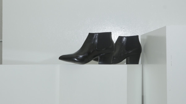 CROSSWALK SHOES POP UP SUNSET (2661) Black Leather CROSSWALK SHOES POP UP SUNSET (2661) Black Leather