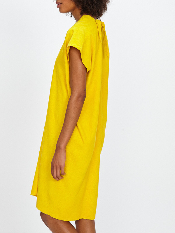 Miranda Bennett HIGH PLAINS DRESS / MARIGOLD SILK NOIL - TRS EXCLUSIVE Miranda Bennett HIGH PLAINS DRESS / MARIGOLD SILK NOIL - TRS EXCLUSIVE