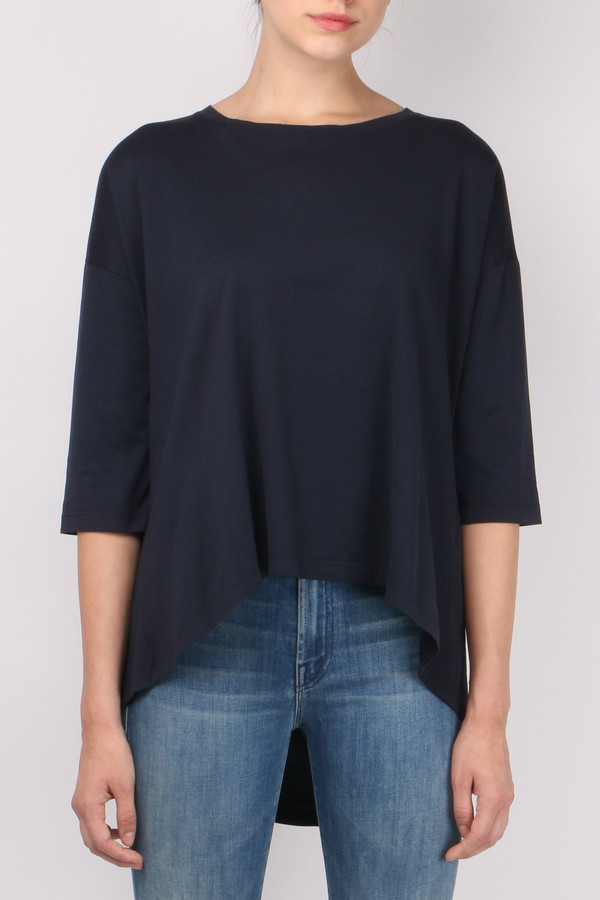 Ma'ry'ya Round Neck Tuck Tee Ma'ry'ya Round Neck Tuck Tee