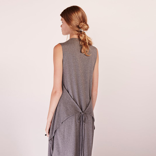 Kowtow Building Block envelope dress - grey marble Kowtow Building Block envelope dress - grey marble