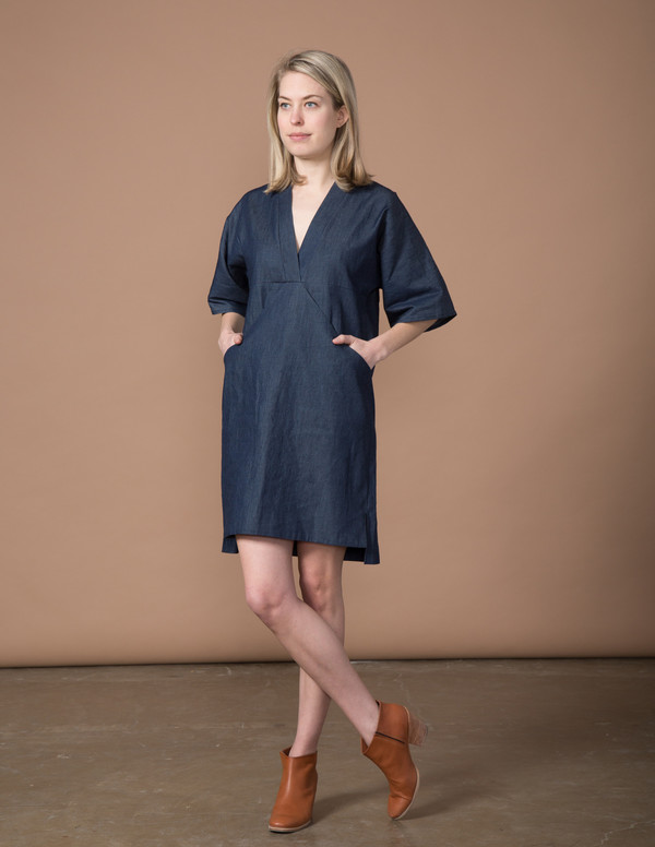 SBJ Austin Kelly Dress - Denim Chambray SBJ Austin Kelly Dress - Denim Chambray