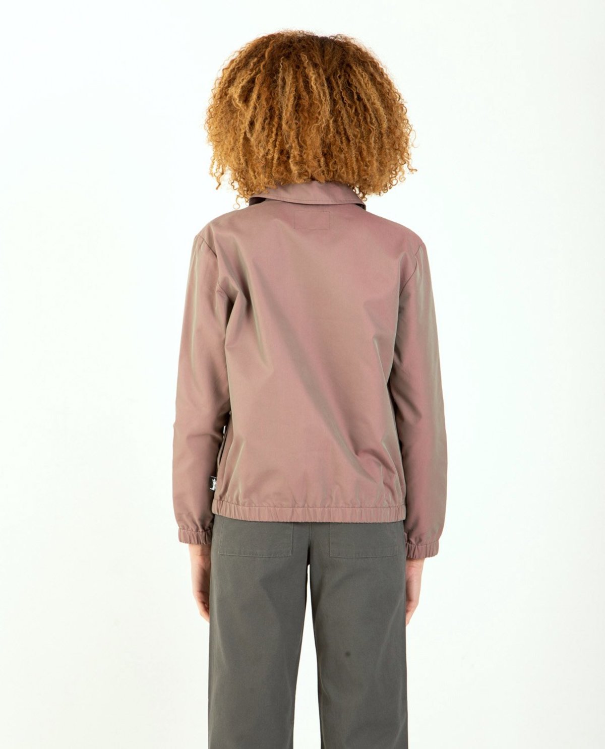 stussy iridescent jacket