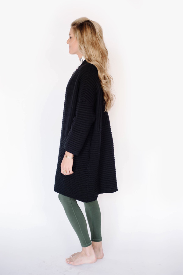 fate Oversized Rib Cardigan fate Oversized Rib Cardigan