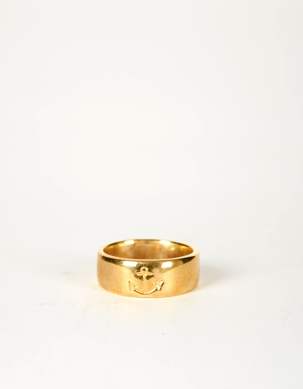 Jon Swinamer Anchor Band Ring Bronze Jon Swinamer Anchor Band Ring Bronze