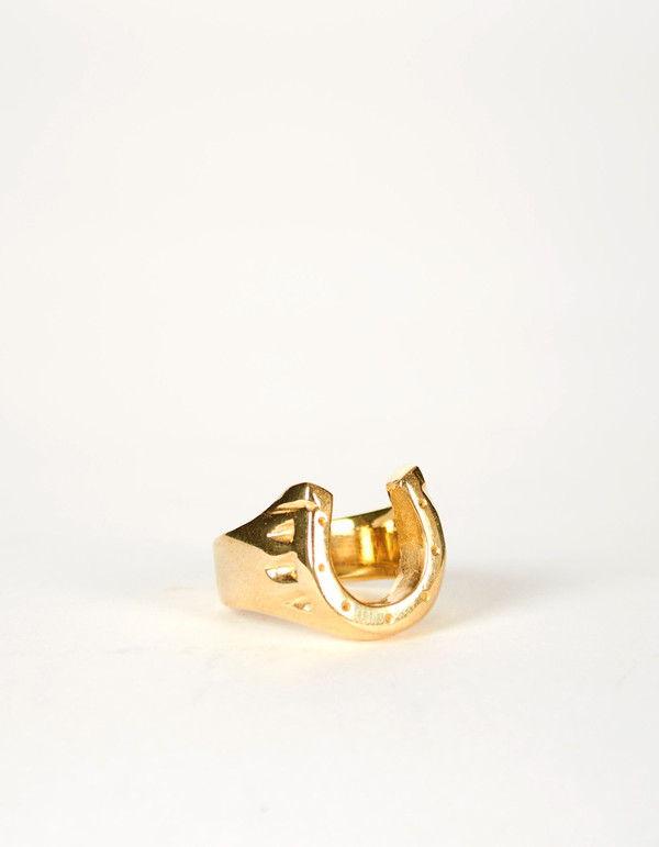 Jon Swinamer Horse Shoe Ring Bronze Jon Swinamer Horse Shoe Ring Bronze