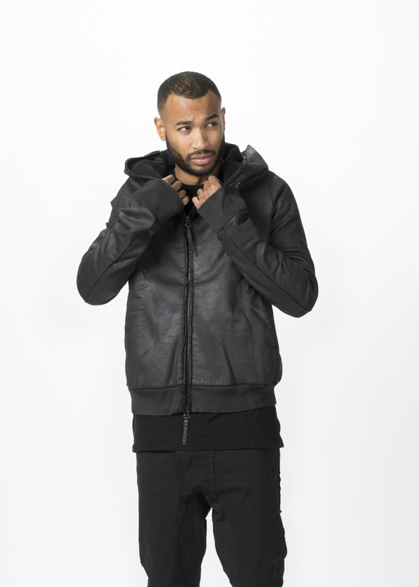 Men's Rundholz Wax Zip Hoodie Men's Rundholz Wax Zip Hoodie