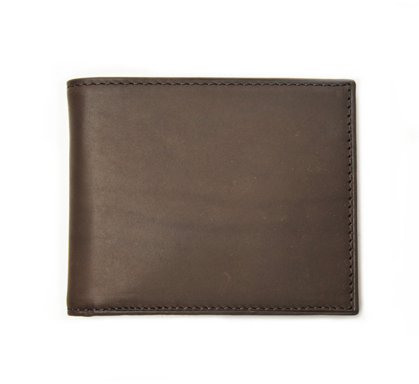 Dark Brown Billfold Wallet by Mismo Dark Brown Billfold Wallet by Mismo