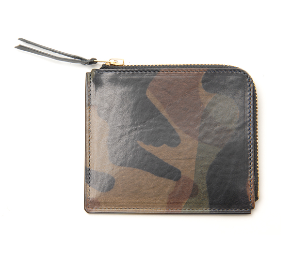 Anchor Bridge AB Short Zip Grey Camo Wallet Anchor Bridge AB Short Zip Grey Camo Wallet