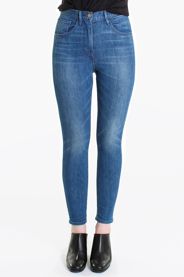 3x1 Crop pencil skinny in denton 3x1 Crop pencil skinny in denton