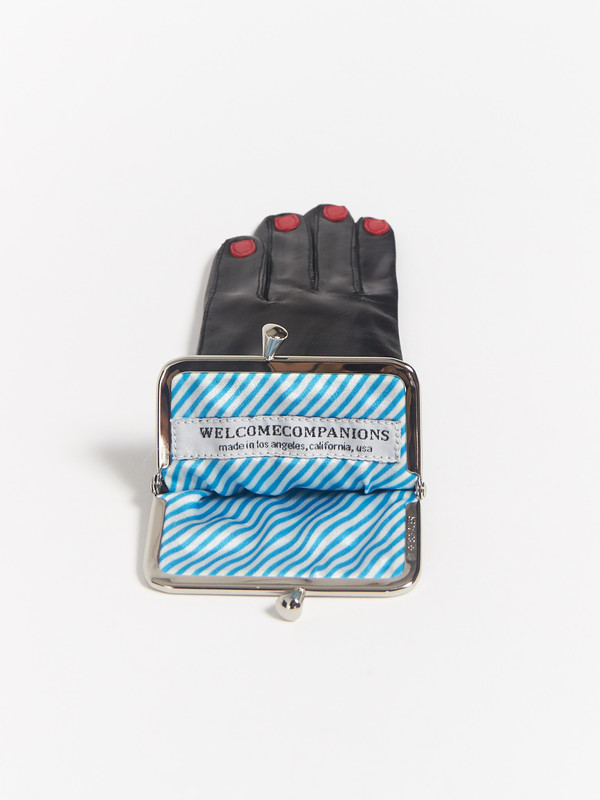 Welcome Companions Glove Coin Purse Black Welcome Companions Glove Coin Purse Black
