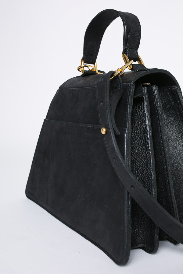 Ceri Hoover Kyle black handbag in black Ceri Hoover Kyle black handbag in black