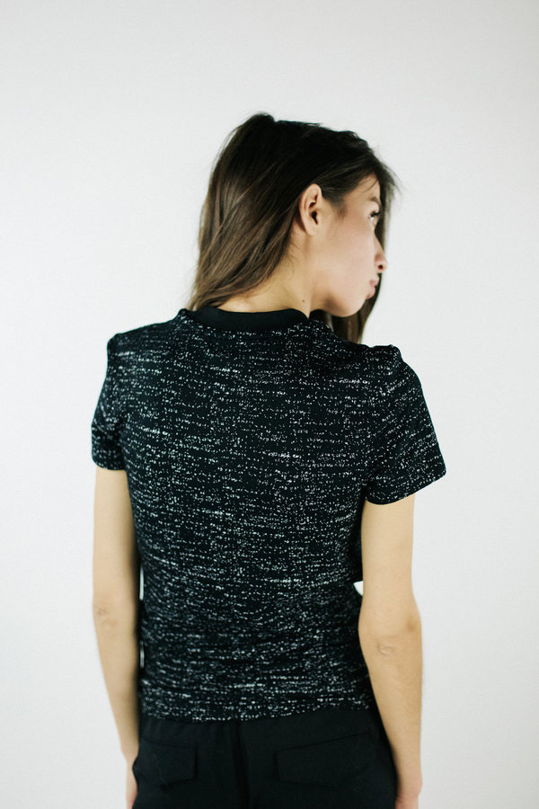 Just Female Tammy Tee - Black Just Female Tammy Tee - Black