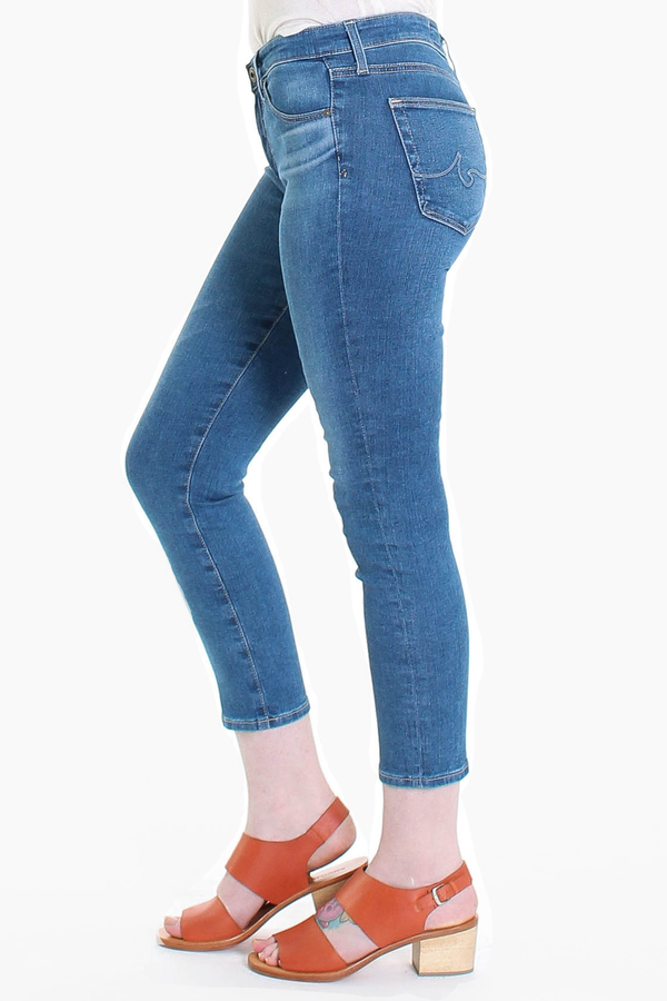 AG Jeans Prima crop in blue fragment AG Jeans Prima crop in blue fragment