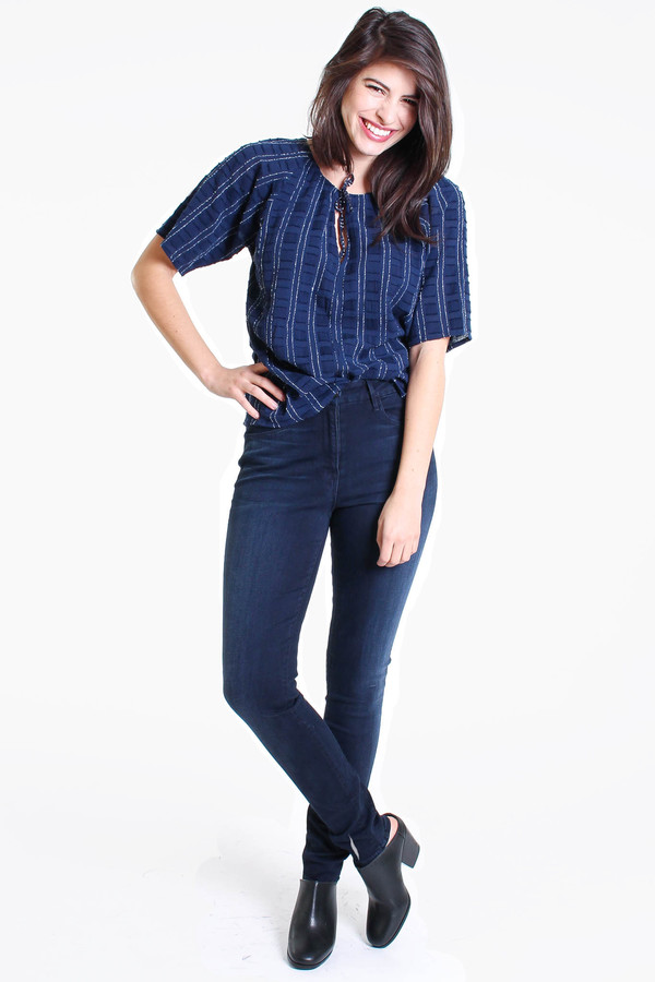3x1 Channel seam high-rise skinny jean in charlie 3x1 Channel seam high-rise skinny jean in charlie
