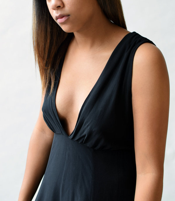 Lush Plunging Maxi Dress Lush Plunging Maxi Dress
