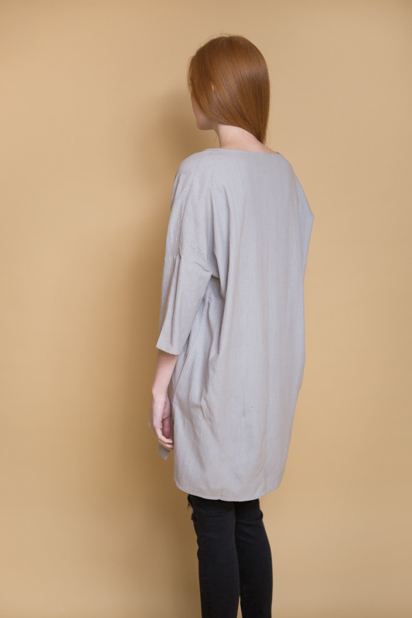 Ali Golden Kimono Tunic - Grey Ali Golden Kimono Tunic - Grey