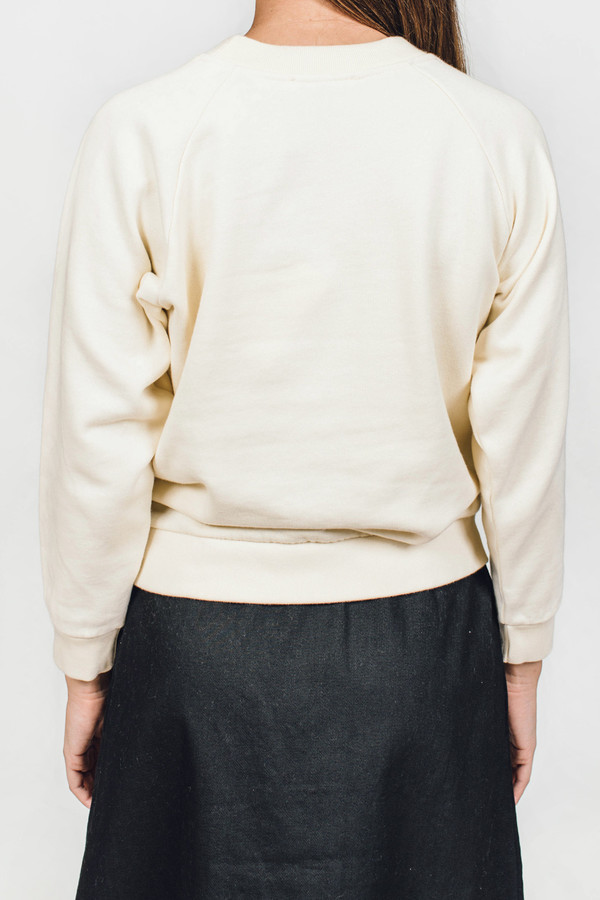 Maison Kitsune Sweat Shirt Hair Print Maison Kitsune Sweat Shirt Hair Print