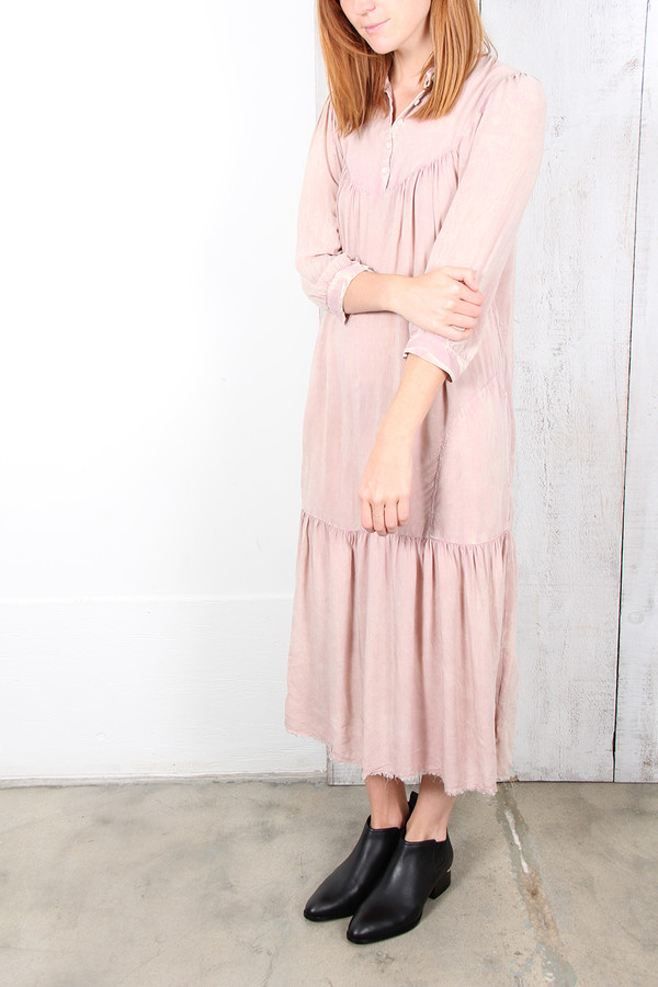 Raquel Allegra VICTORIAN NECK DRESS Raquel Allegra VICTORIAN NECK DRESS