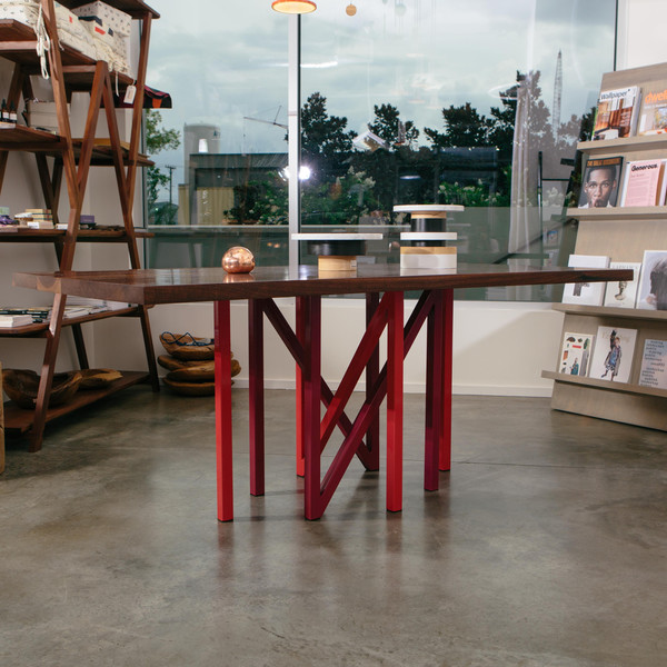 ALEX DREW & NO ONE Charlevoix Dining Table, Walnut ALEX DREW & NO ONE Charlevoix Dining Table, Walnut