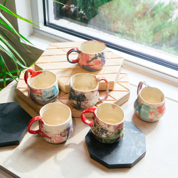 GLAZE MOODS BY JJL Coffee Mug GLAZE MOODS BY JJL Coffee Mug