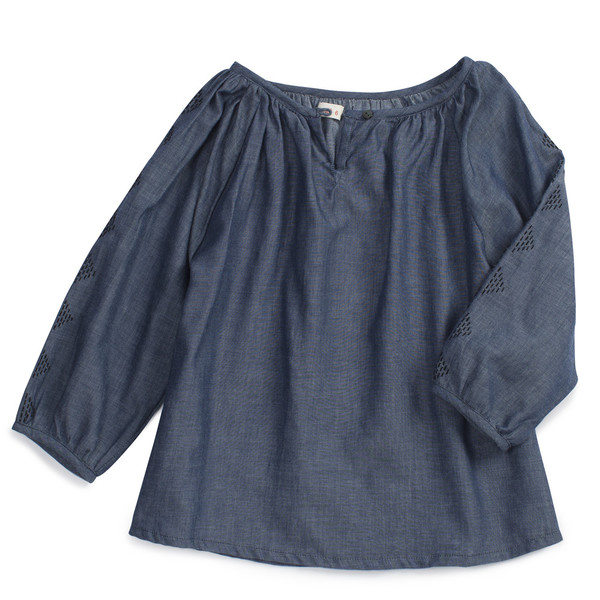 Ketiketa Almendra Blouse Indigo Ketiketa Almendra Blouse Indigo
