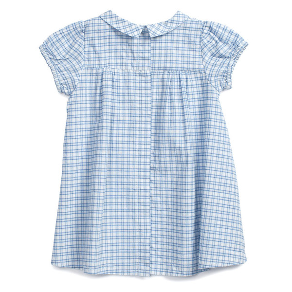 Caramel Baby & Child Annatto Baby Dress Window Pane Caramel Baby & Child Annatto Baby Dress Window Pane