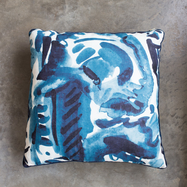 Electra Eggleston HAVANA AZUL 22" PILLOW Electra Eggleston HAVANA AZUL 22" PILLOW