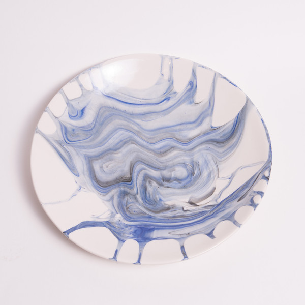 Sarah Cihat Marble Dinner Plate Sarah Cihat Marble Dinner Plate