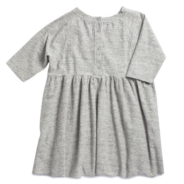 Caramel Baby & Child Kawakawa Dress Grey Fleece Caramel Baby & Child Kawakawa Dress Grey Fleece