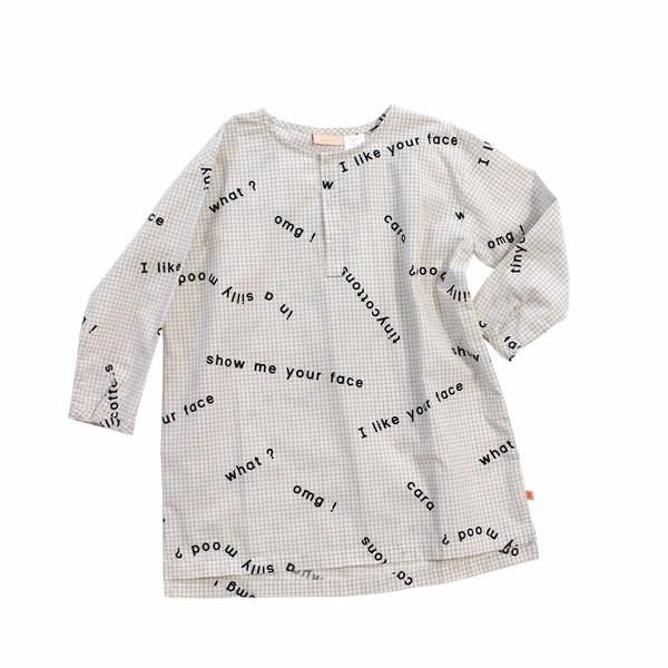 Tiny Cottons Many Words Dress Tiny Cottons Many Words Dress
