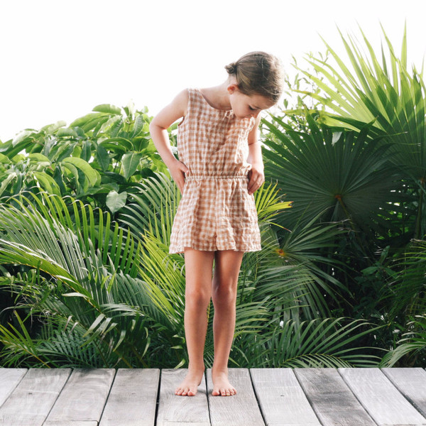 Soor Ploom Maude Playsuit Gingham Soor Ploom Maude Playsuit Gingham