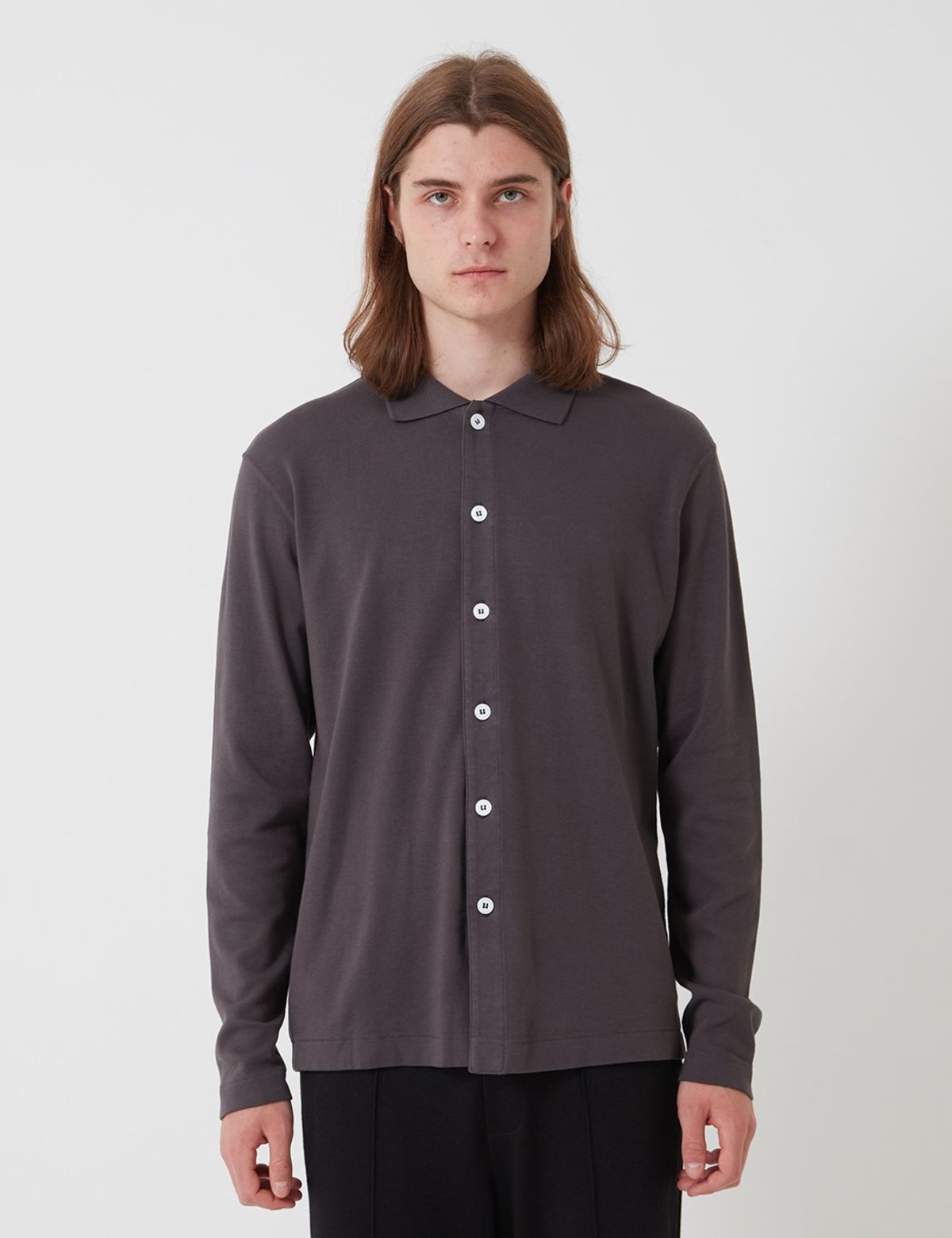 lady white placket polo